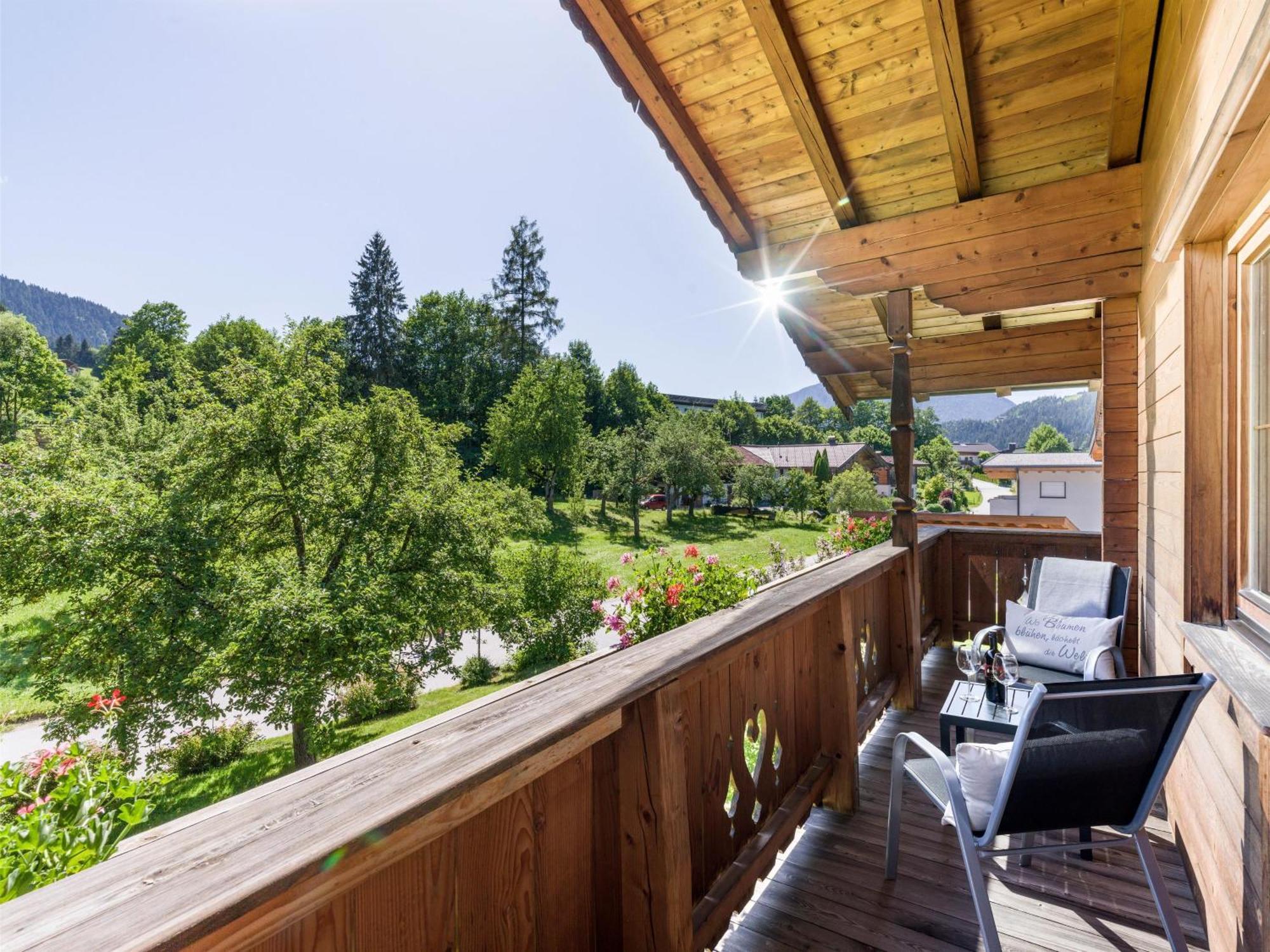 Appartement Melodie Scheffau am Wilden Kaiser Bagian luar foto